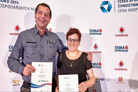 1. Platz im Vodafone Wettbewerb "Firma des Jahres" im Jahre  2015