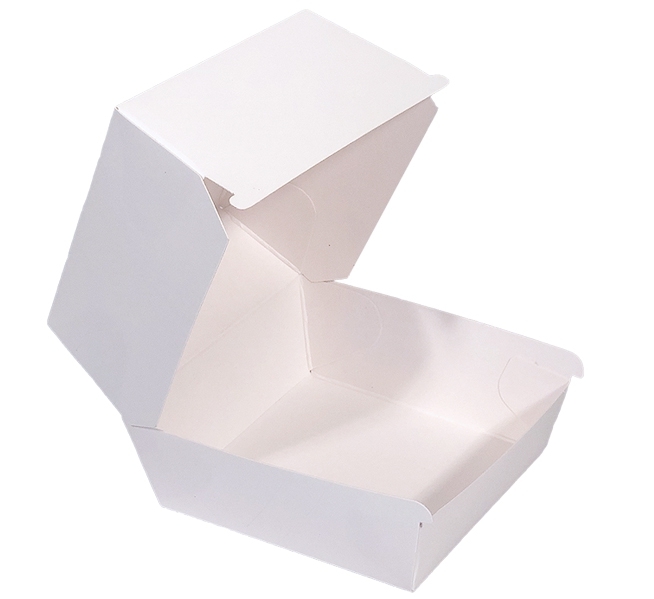 Burger box Weiß