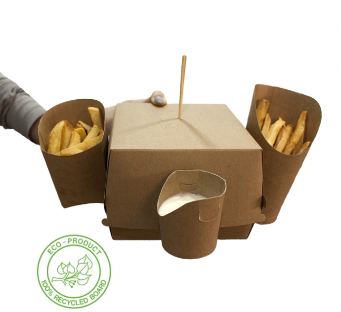 Burger Box IQ und andere Verpackungen