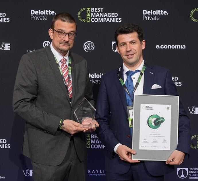 Wir sind eines der 16 am besten geführten Unternehmen in der Tschechischen Republik