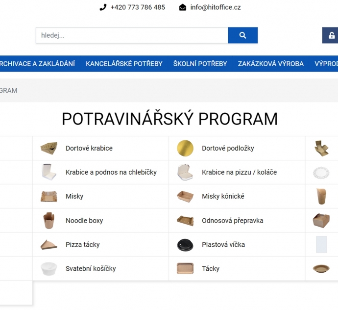 Nový e-shop spuštěn!